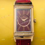 Swiss Copy Jaeger-LeCoultre Reverso One Duetto Rose Gold & Diamond Watch Lady 20mm